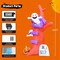 GOOSH 9 FT Halloween Inflatables Tree Blow Up Yard Huge Tree with Pumpkin Tombstone with Built-in LEDs